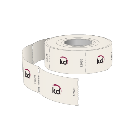 Rollengutscheine (1000 Abrisse) Individualdruck