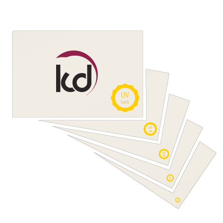 Visitenkarten | Gold | beidseitig