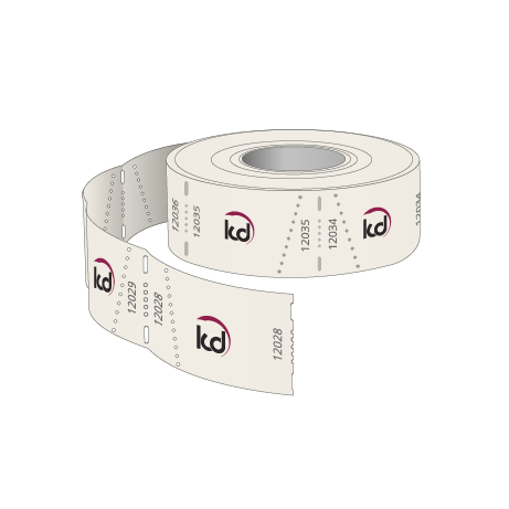 Rolleneintrittskarten (500 Abrisse) Individualdruck